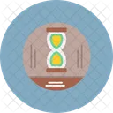 Reloj De Arena Vidrio Hora Icon