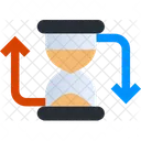 Perdida De Tiempo Hora De Arena Gestion Del Tiempo Icono