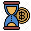 Reloj De Arena Cronometro Negocios Icono