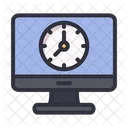 Reloj de computadora  Icono