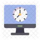 Reloj de computadora  Icono