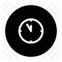 Reloj De Medianoche Reloj Hora Y Fecha Icon