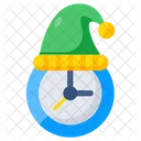 Reloj de navidad  Icono