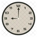 Reloj Reloj De Pared Reloj Colgante Icono