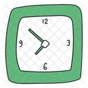 Reloj De Pared Reloj Colgante Tiempo Icon