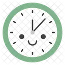 Reloj De Pared Emoticono Emocion Icono