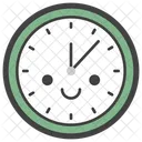 Reloj De Pared Emoticono Emocion Icono