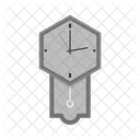 Grande Reloj Tiempo Icono