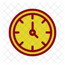 Reloj De Pared Reloj Tiempo Icon