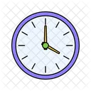 Reloj De Pared Reloj Tiempo Icono