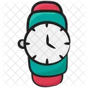 Reloj Reloj De Pulsera Reloj De Mano Icono