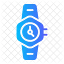 Reloj De Pulsera Hora Minuto Icon