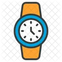 Reloj De Pulsera Blanco Moda Icono