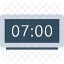 Digital Reloj Alarma Icono