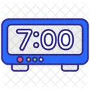 Reloj Digital Reloj Hora Icon