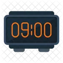 Reloj digital  Icono