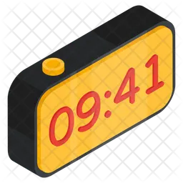 Reloj digital  Icono