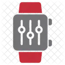 Ver Ecualizador Panel De Control Reloj Inteligente Icono