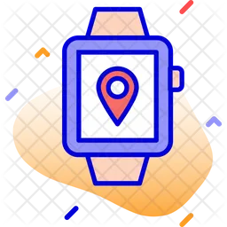 Reloj gps  Icono