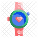 Reloj Inteligente Corazon Frecuencia Icono