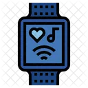 Reloj Inteligente Usable Internet De Las Cosas Icono