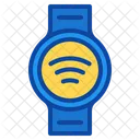 Smartwatch Wifi Iot Internet Icono