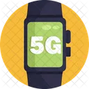 5 G 4 G Comunicacion Icono