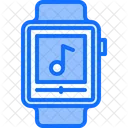 Reproductor De Musica Para Reloj Inteligente Reproductor De Reloj Inteligente Musica Para Reloj Inteligente Icon