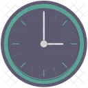 Moderno Estilo Reloj Icono