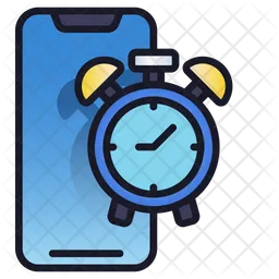 Reloj movil  Icono