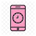 Reloj movil  Icono