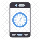 Reloj movil  Icono