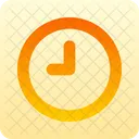 Reloj Nueve Icono