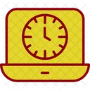 Reloj En Linea Reloj Aprendizaje Icono