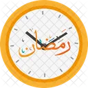 Ramadan Reloj Hora Icono