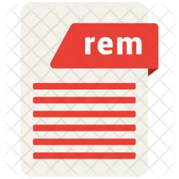 Rem file  Icon