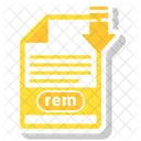 Rem File Format Icon