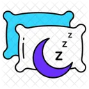 REM Schlaf Frau Symbol