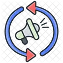 Remarketing campaigns  Icon