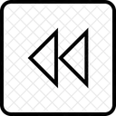 Rembobiner Inverser Revenir En Arriere Icône