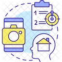 Remember each home  Icon
