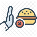 Remembered Burger Cross Icon