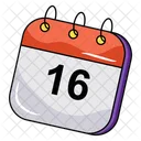 Date Event Reminder Icon