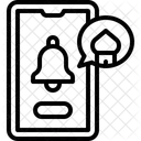 Reminder Mobile Notification Bell Icon