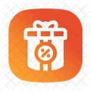 Remise sur les cadeaux  Icône