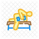 Copa Sentadillas Fitness Icono