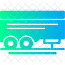 Remolque Estacionado Estacionamiento De Remolques Remolque Estacionario Icono