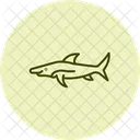 Remora Ocean Marine Icon