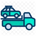 Voiture de remorquage  Icône