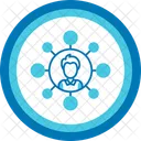 Remote Access Remote Working Access Icon